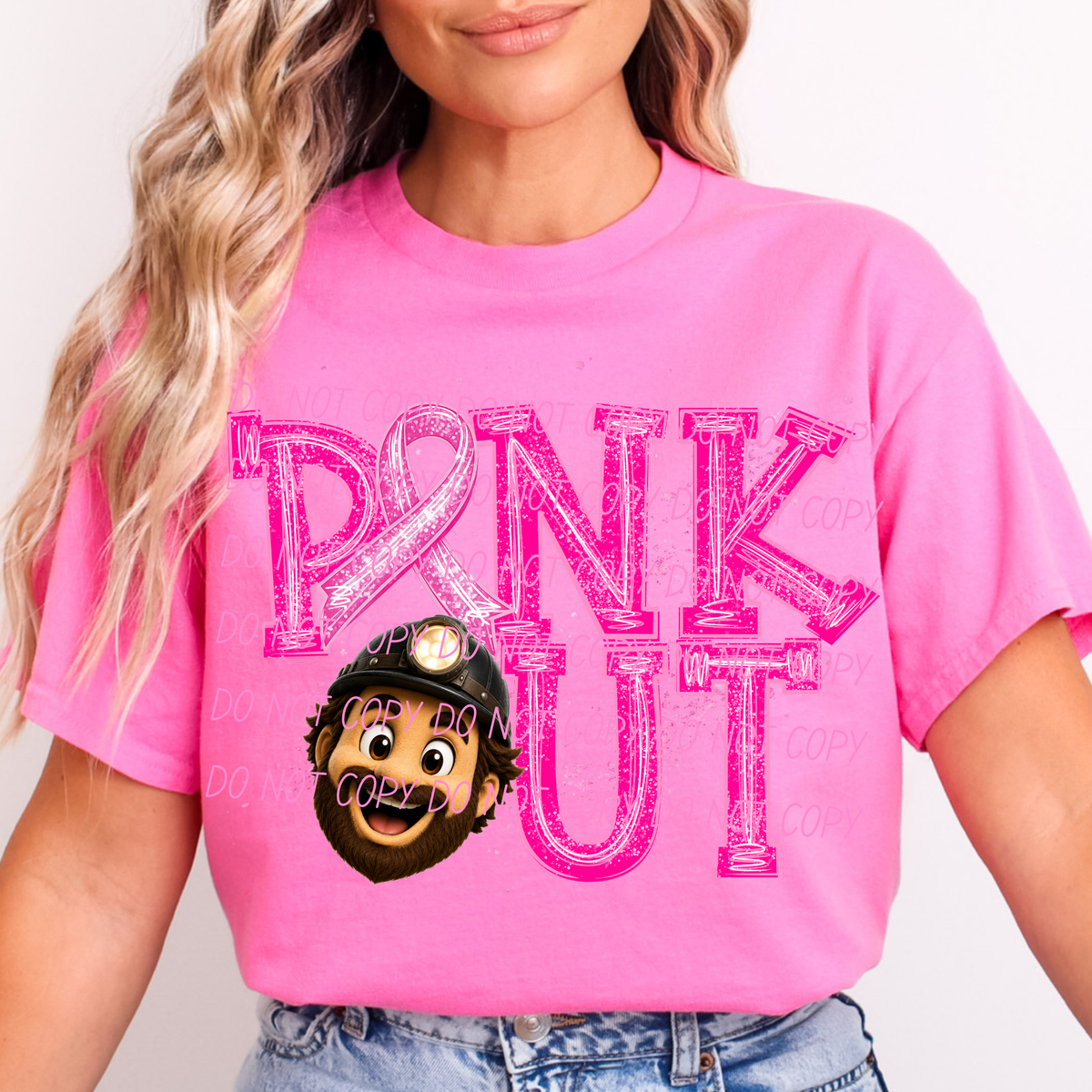 Minors Pink out (city) DTF transfer