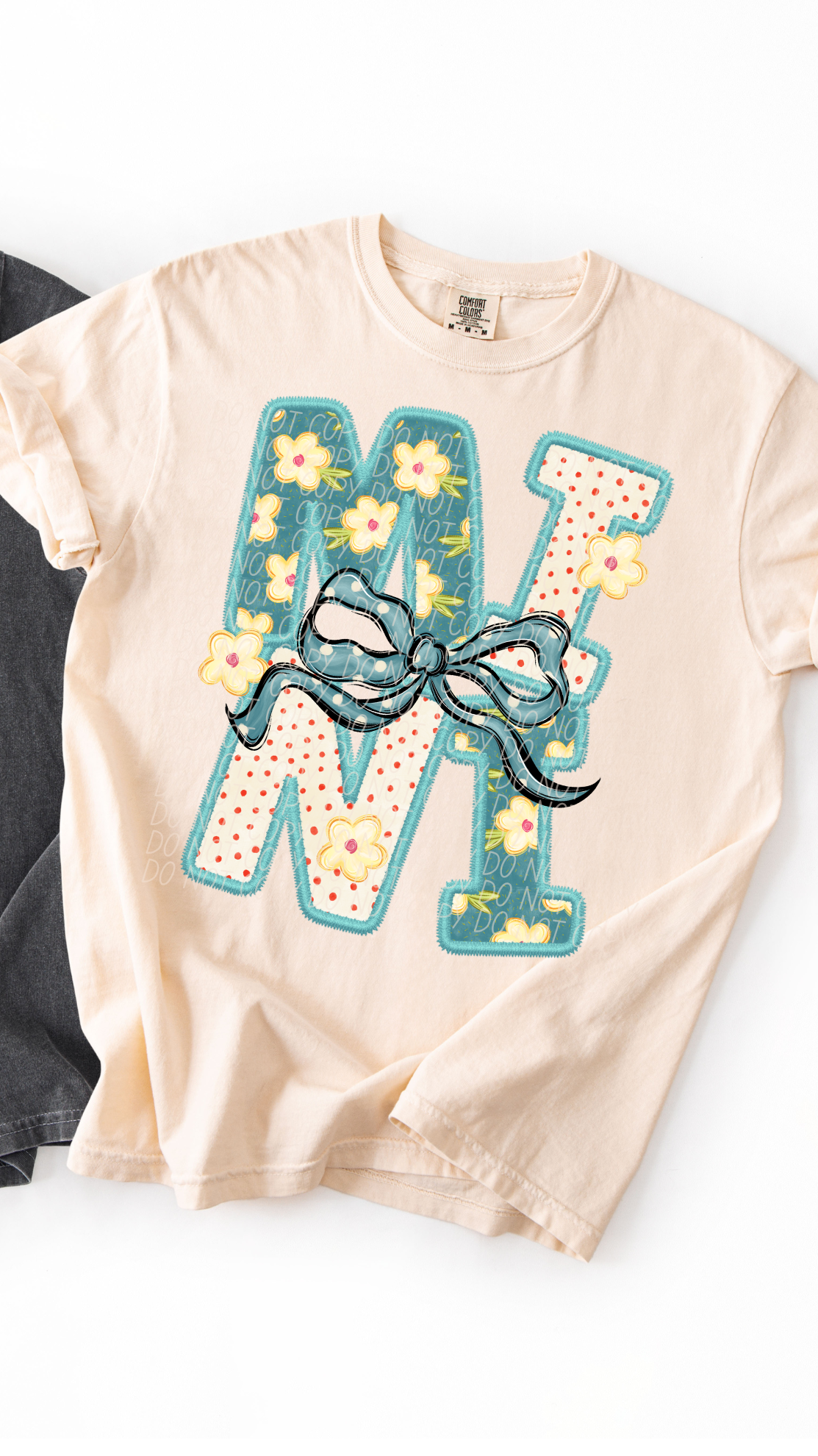 Mini Vintage Name with Bow (City) DTF Transfer