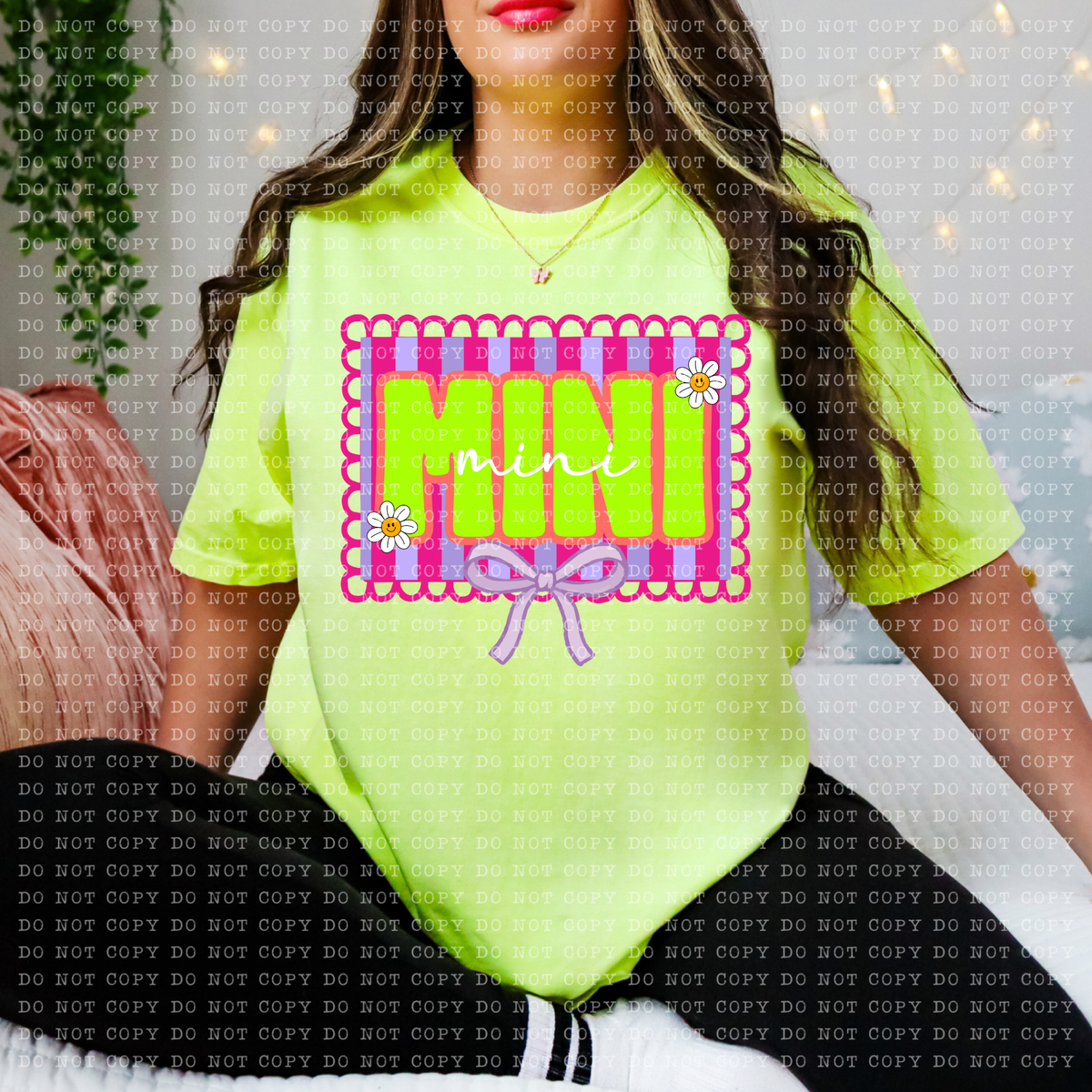 Mini preppy bright frame (ECHT) DTF Transfer
