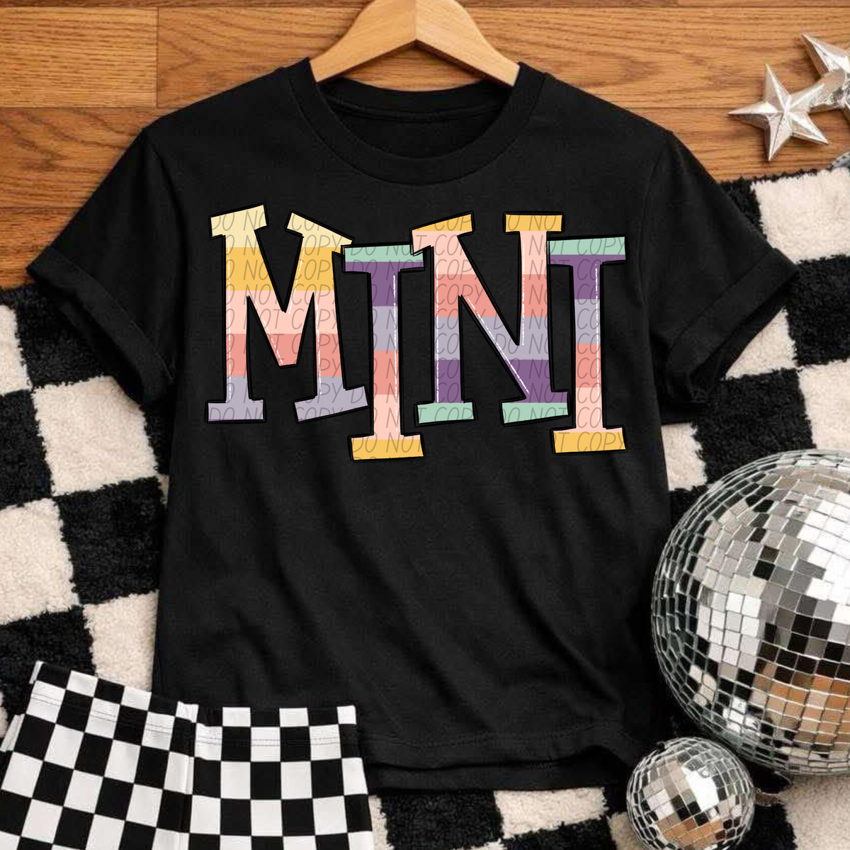 Mini pastel strips (City) DTF Transfer