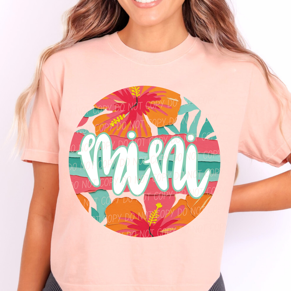 Mini tropical circle (City) DTF Transfer