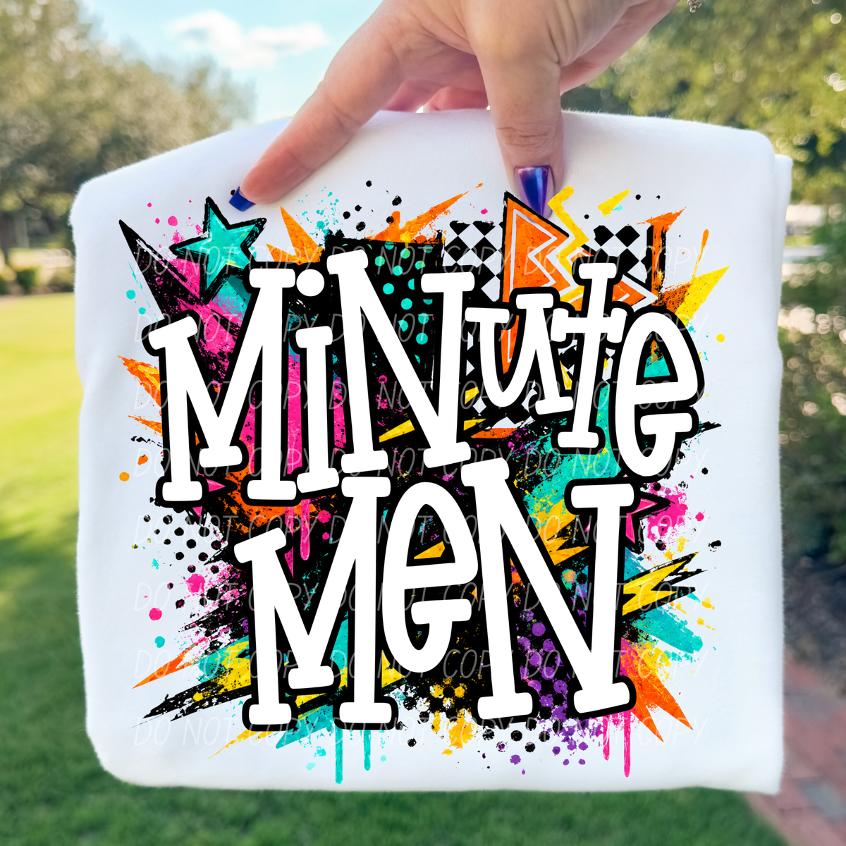 Minute men totally tubular (City) DTF Transfer