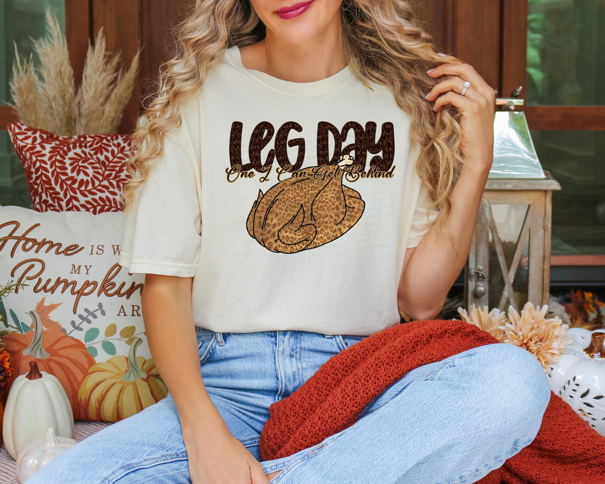 MK Leg Day One I Can Get Behind 63040 DTF transfer