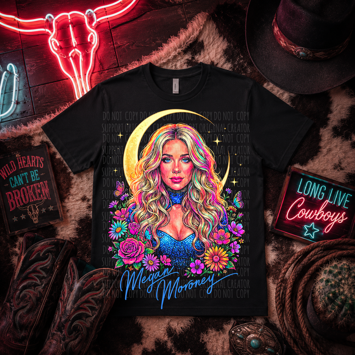 MM neon (Starlight) DTF Transfer