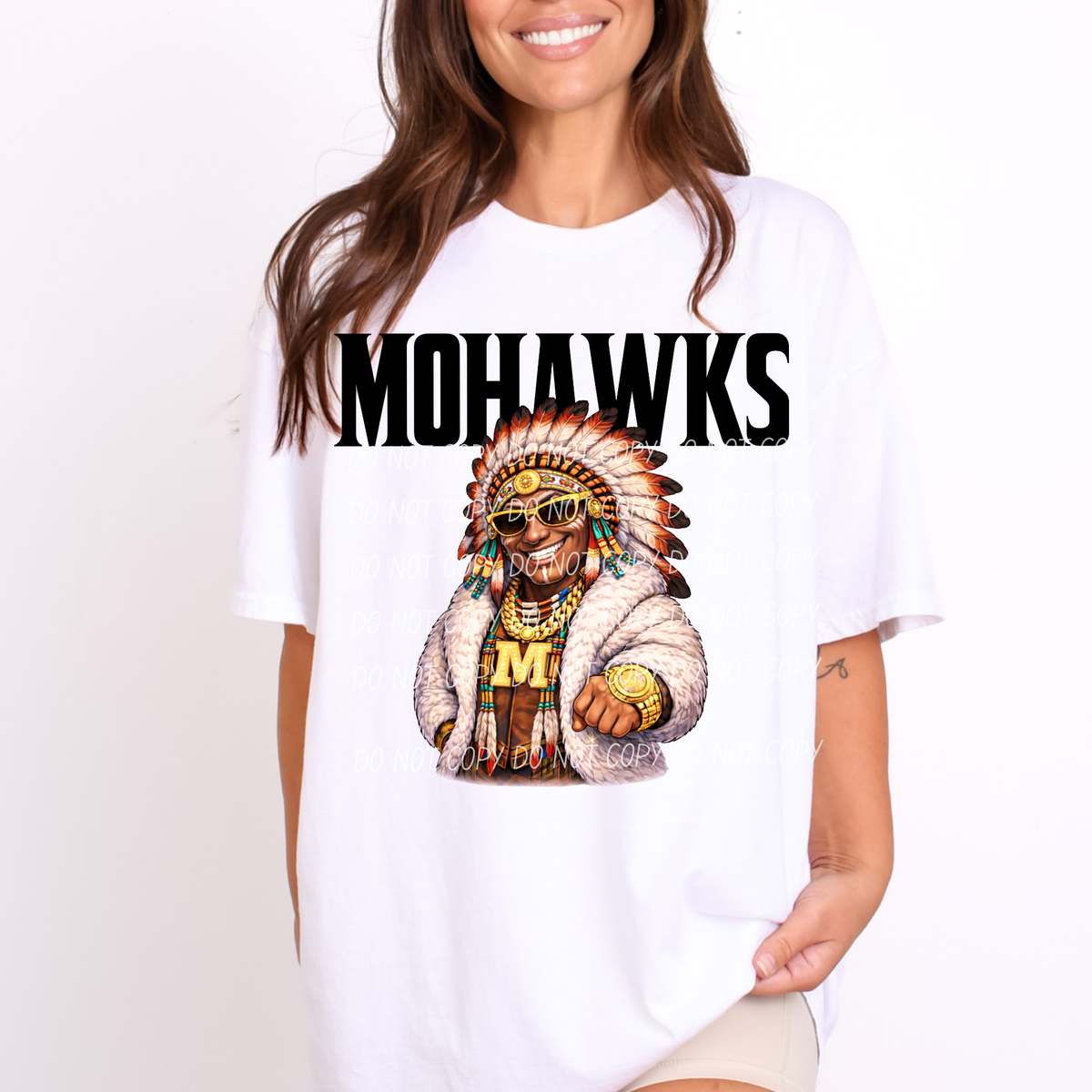 mohawks Swag Mascot (City) DTF Transfer