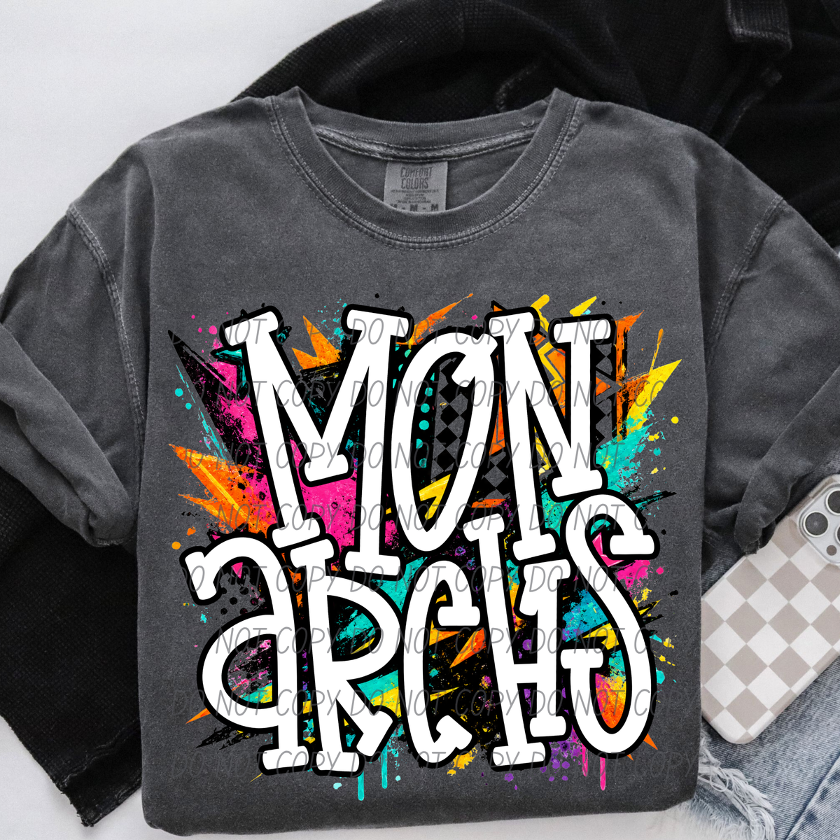 Monarchs totally tubular (City) DTF Transfer