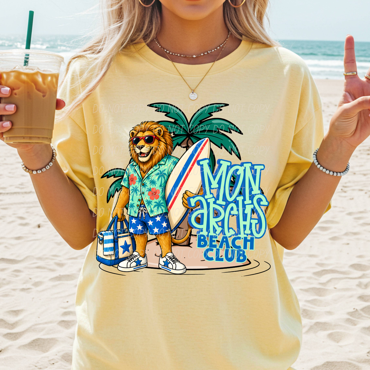 Monarchs beach club (City) DTF transfer