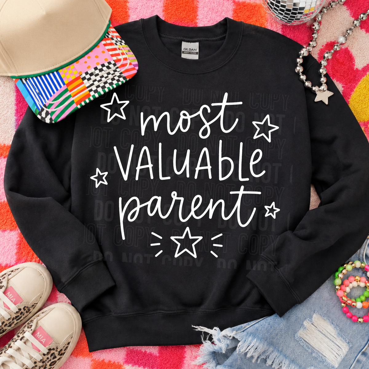 Most valuable parent (SBB) DTF Transfer (