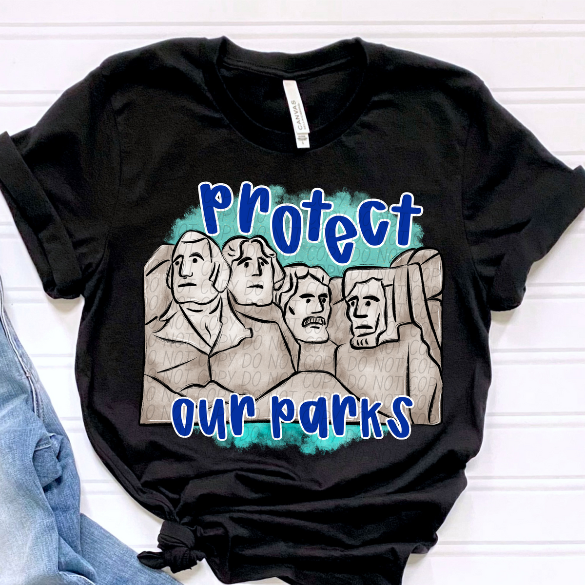 Protect our parks Mt Rushmore (CITY) DTF transfer