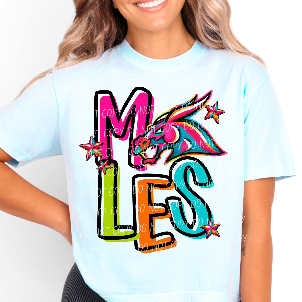 Mules Friday night neon (City) DTF Transfer