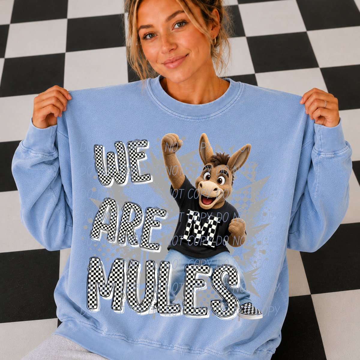 mules campus crew (city) DTF transfer