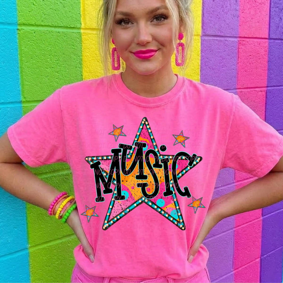 music walk of fame school careers (city) DTF Transfer