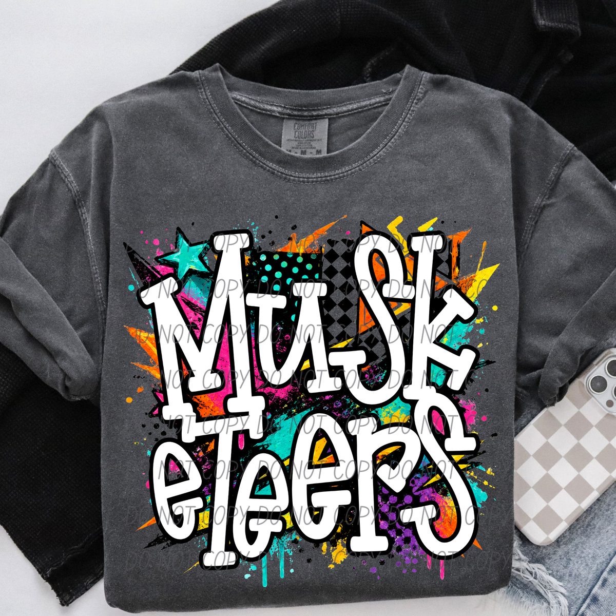 Musketeers totally tubular (City) DTF Transfer
