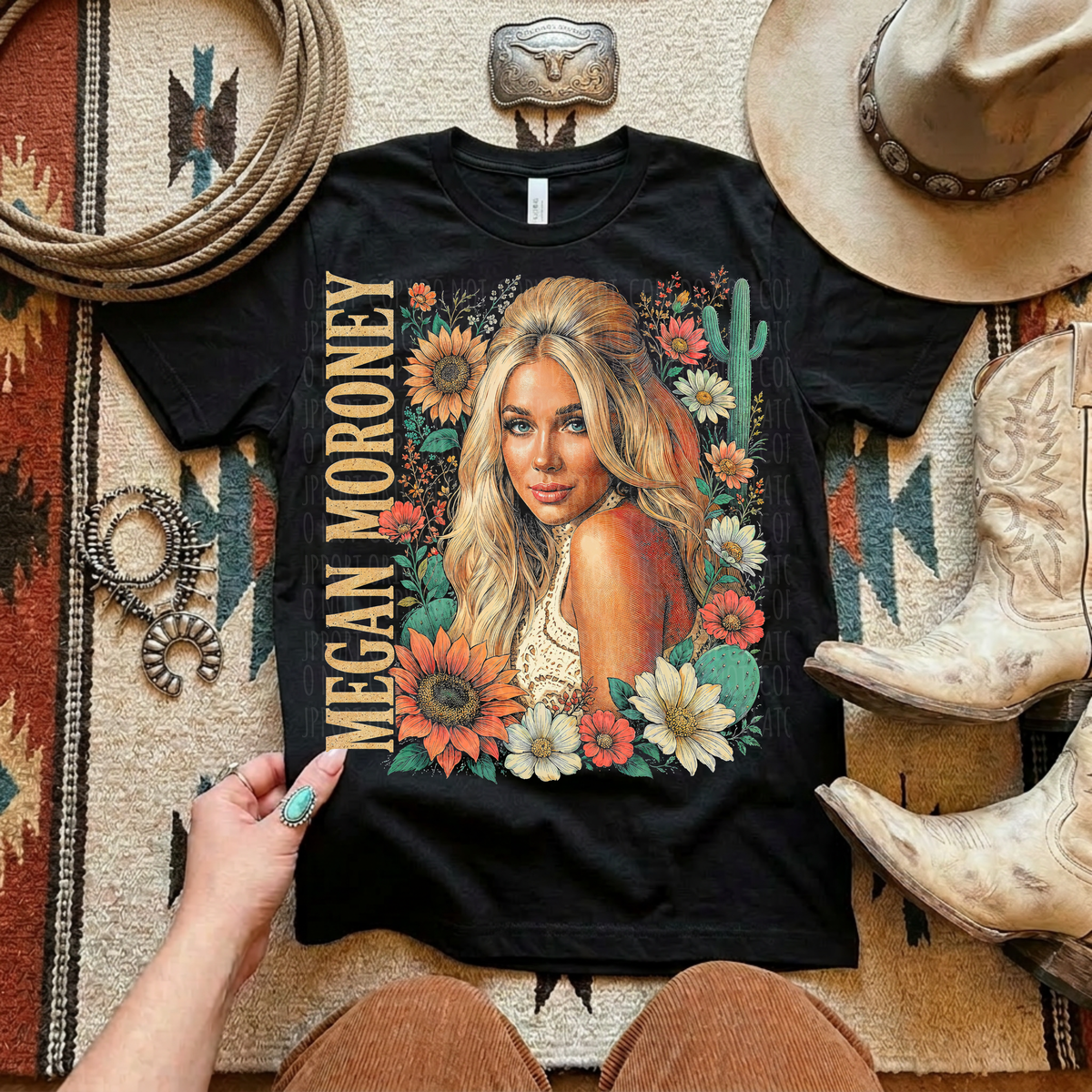 MM floral frame (Starlight) DTF Transfer