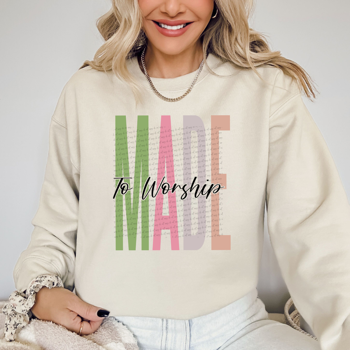 Made To Worship 57012 DTF transfer