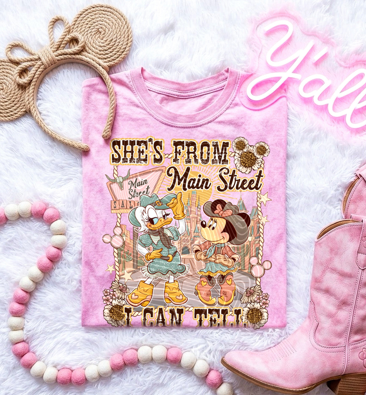 She's from main street (Gravitee) DTF Transfer
