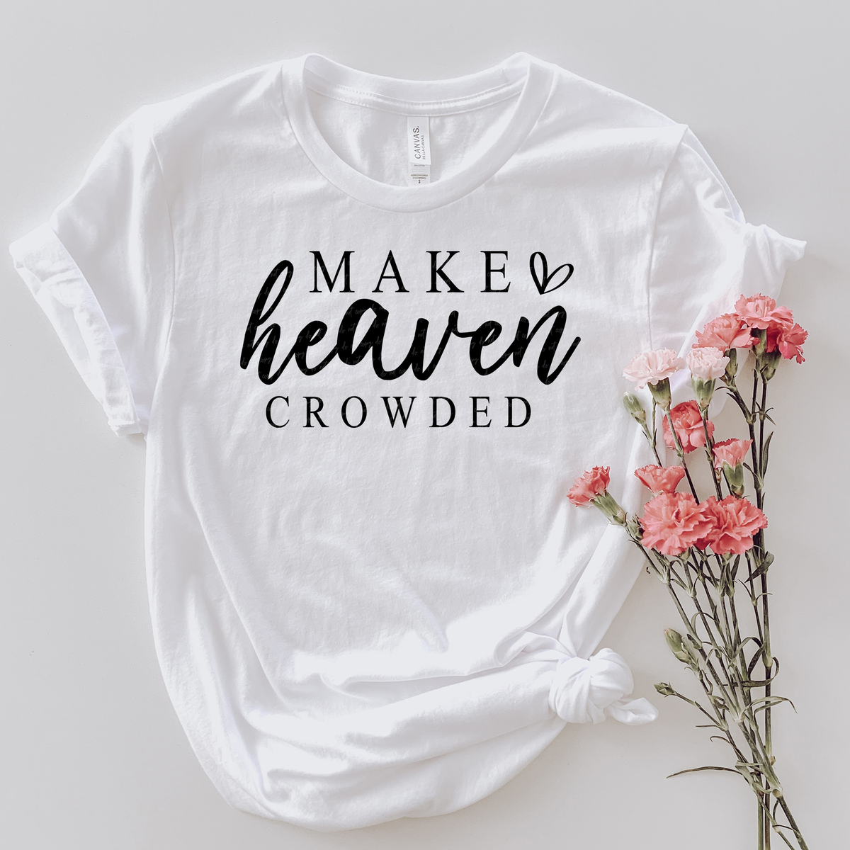 Make Heaven Crowded Black 76749 DTF Transfer