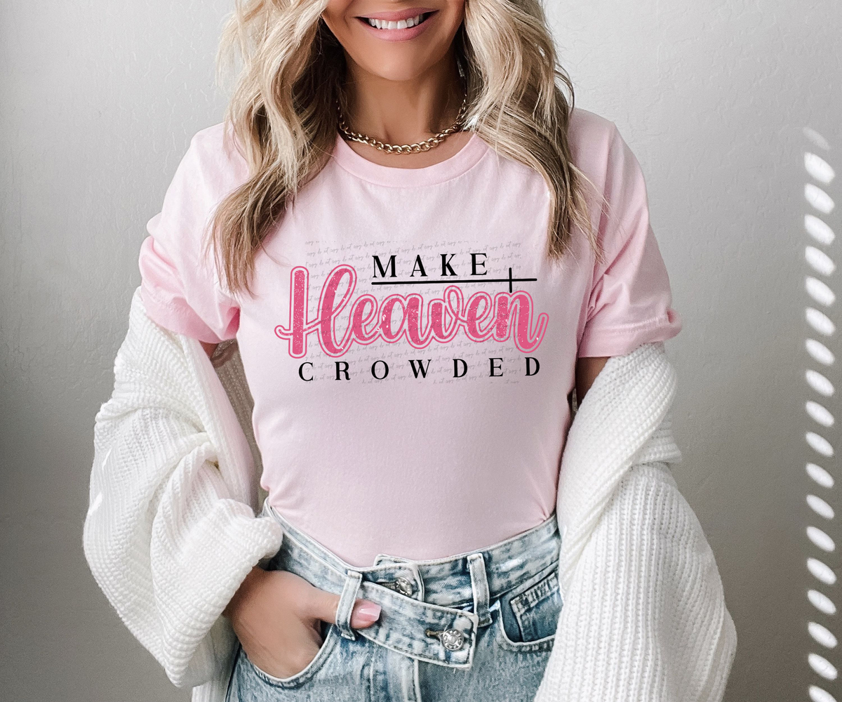 Make Heaven Crowded Cross 76703 DTF Transfer