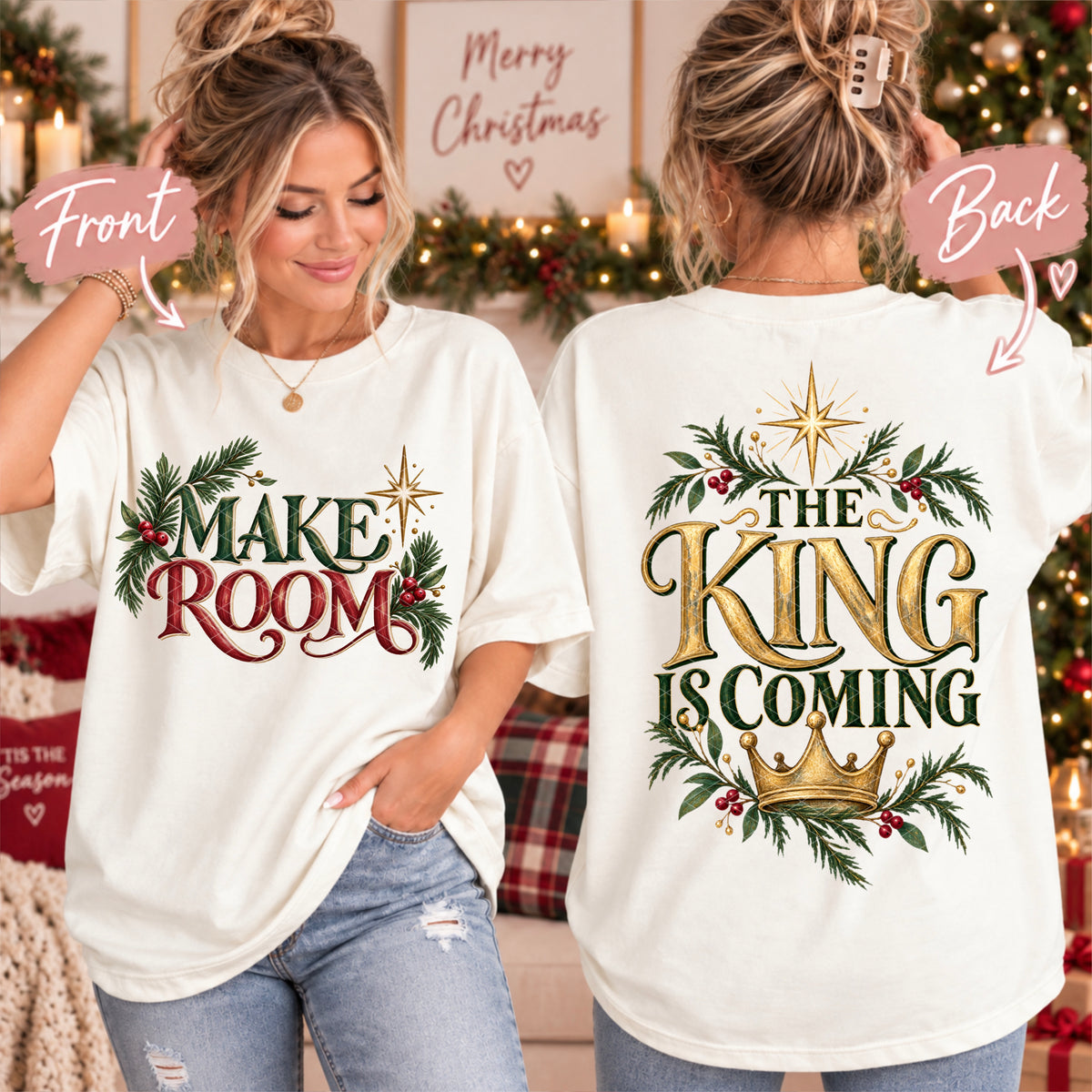 Make room (FRONT ONLY) (SDD) DTF Transfer
