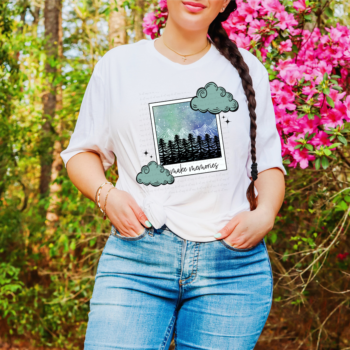 Make Memories Polaroid Clouds 116848 DTF Transfer