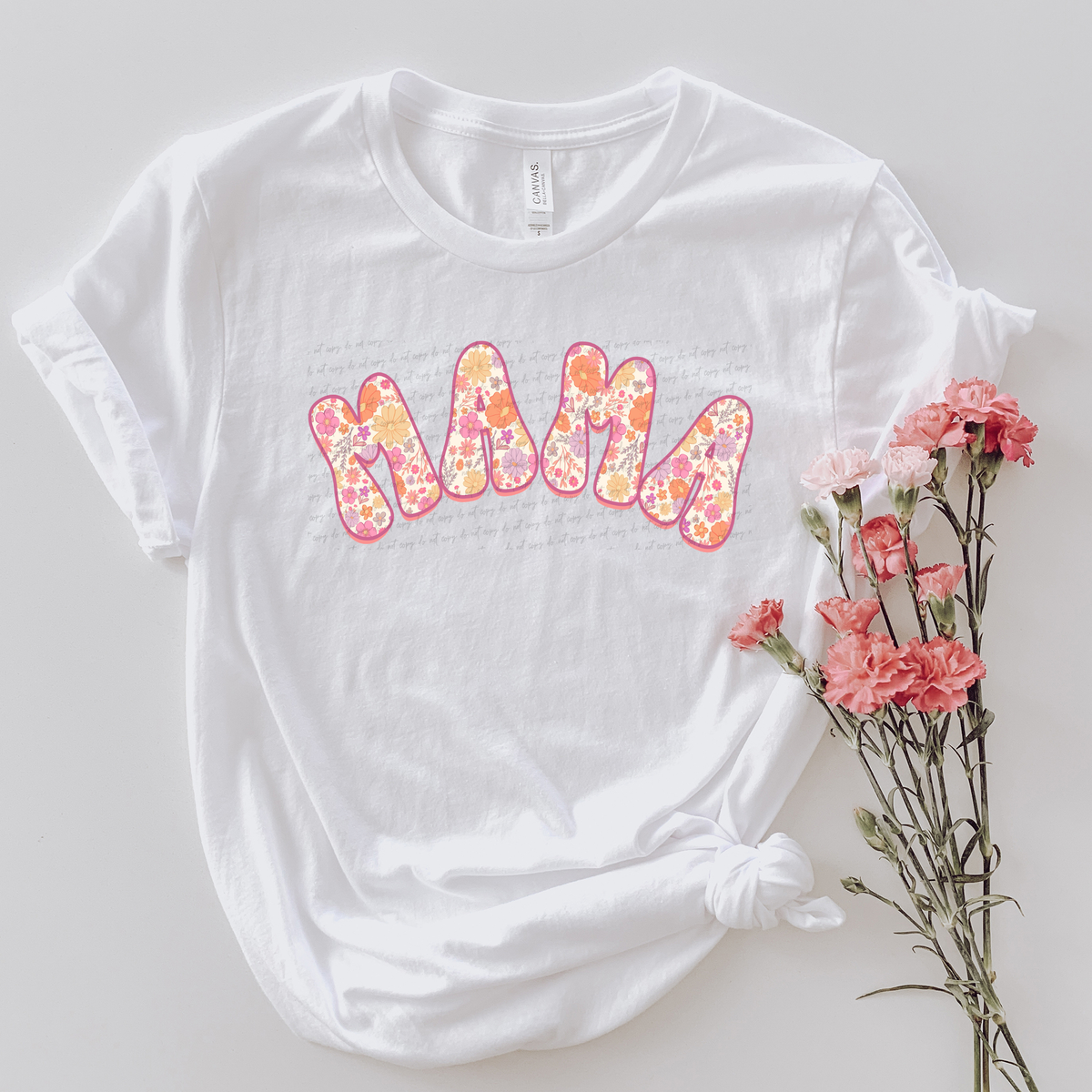 Mama Groovy Floral Filled 89101 DTF Transfer