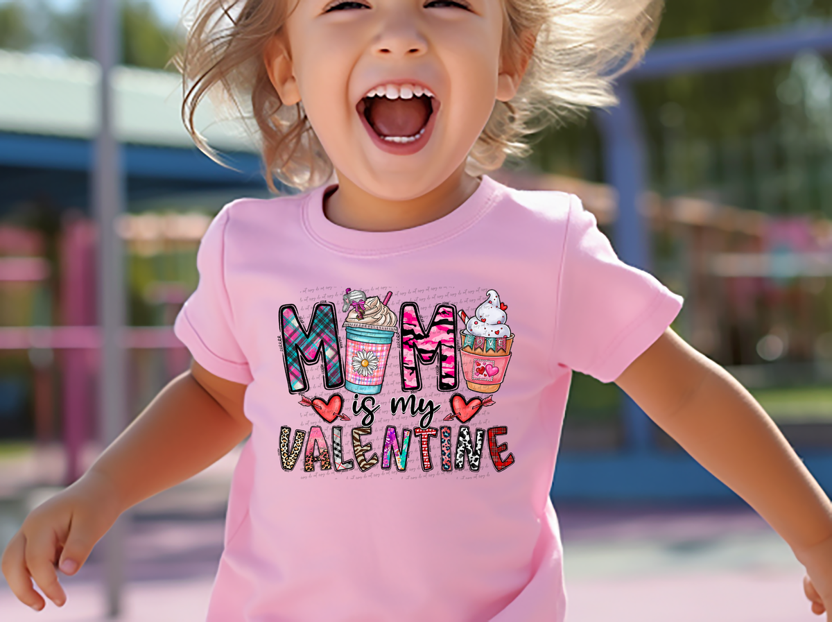 Mama Is My Valentine 71615 DTF Transfer