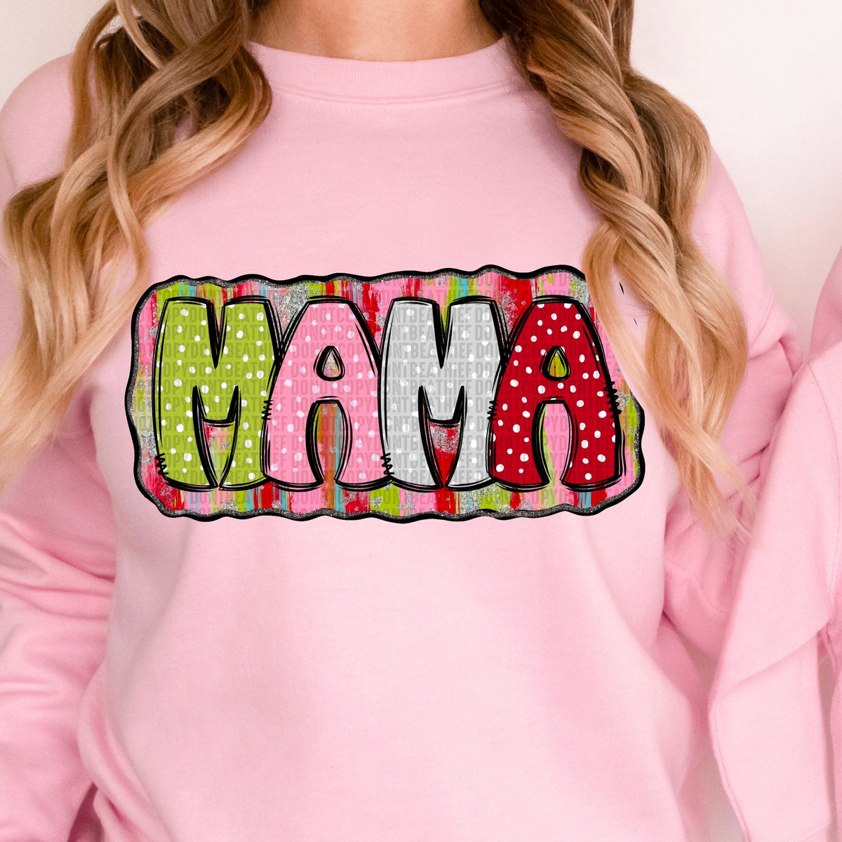 Mama christmas (SDD) 68424 DTF Transfer