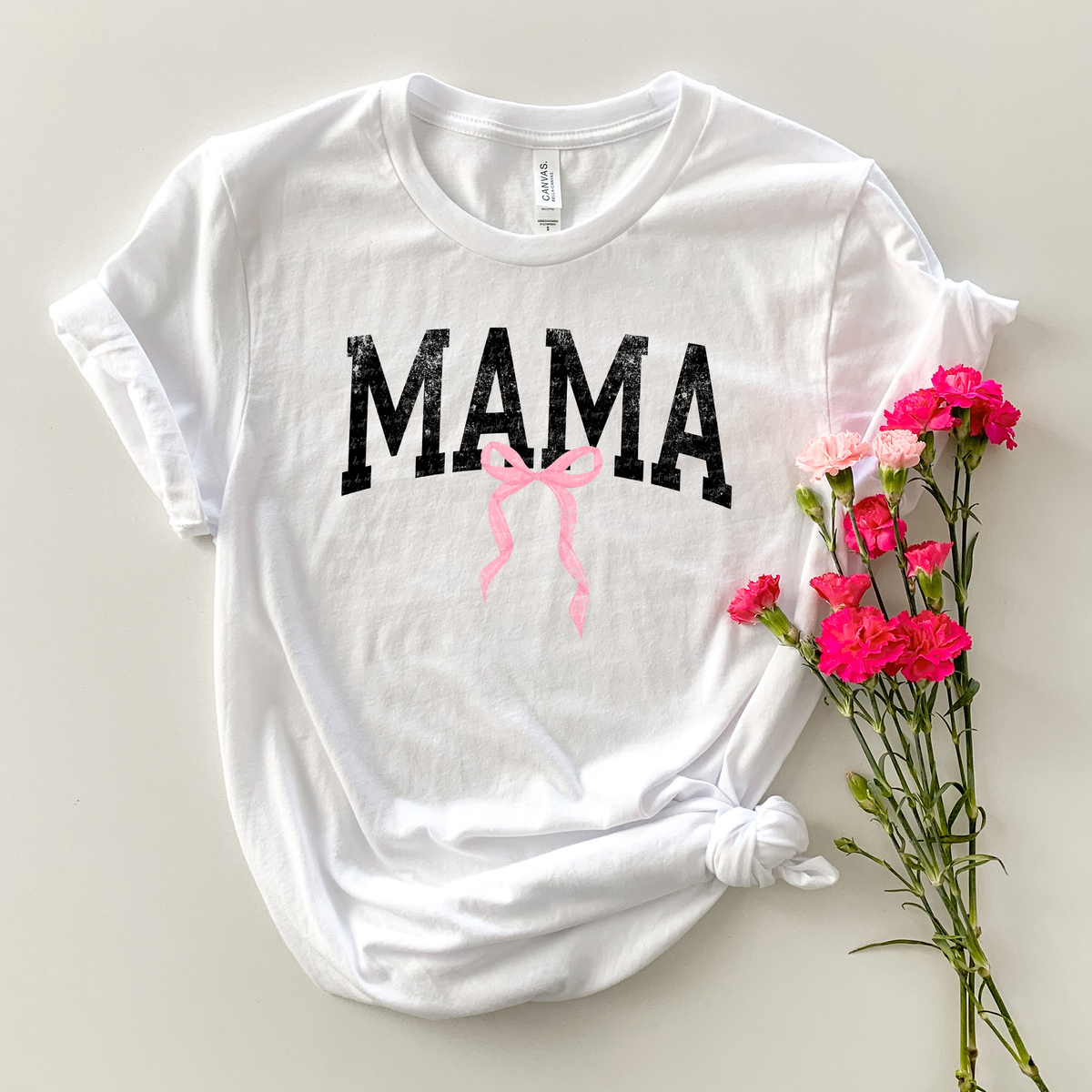 Mama Pink Ribbon Awareness 74547 DTF Transfer