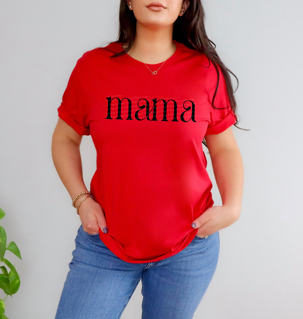 Mama Typography Black 86582 DTF Transfer
