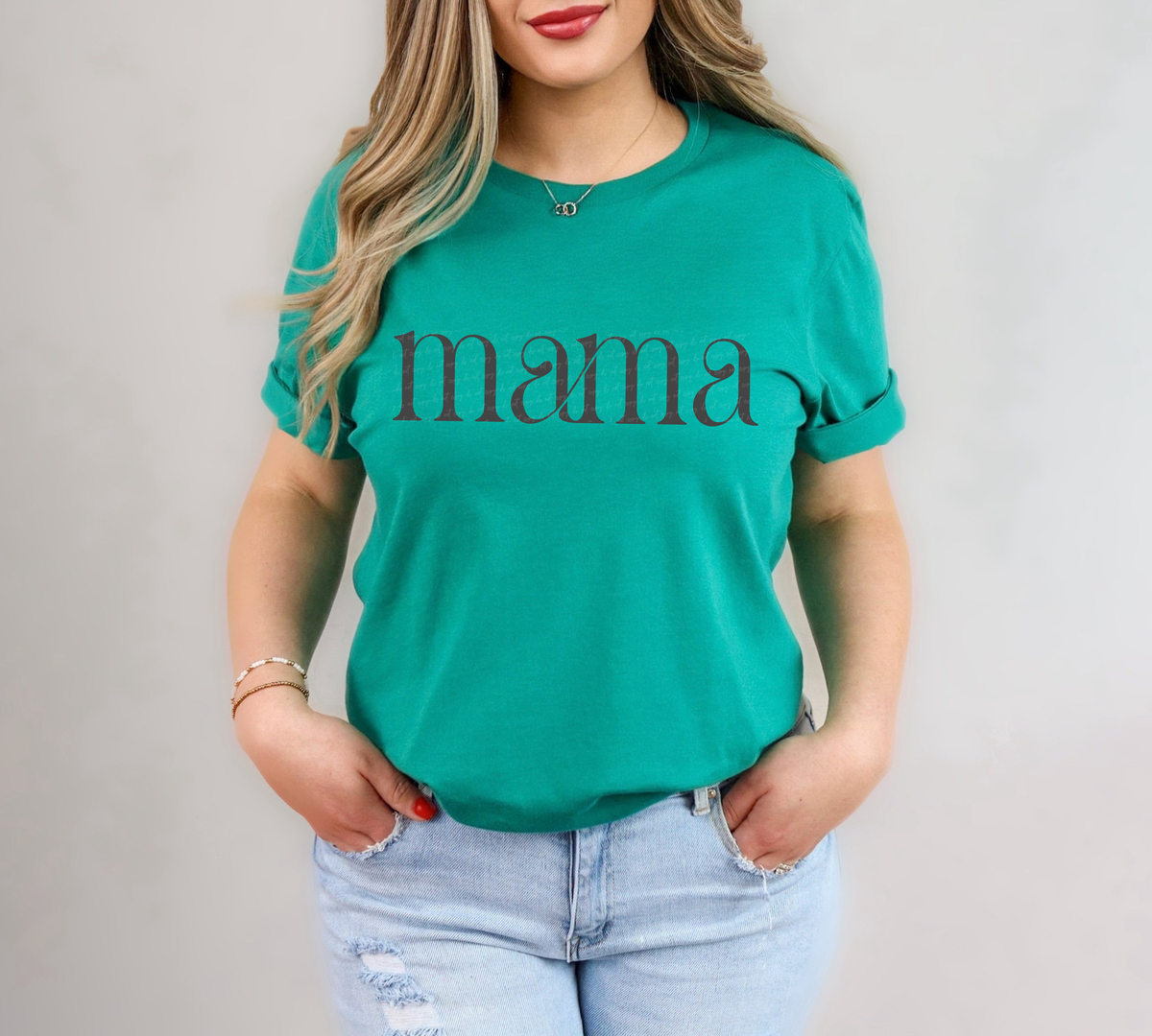 Mama Typography Grey 86583 DTF Transfer