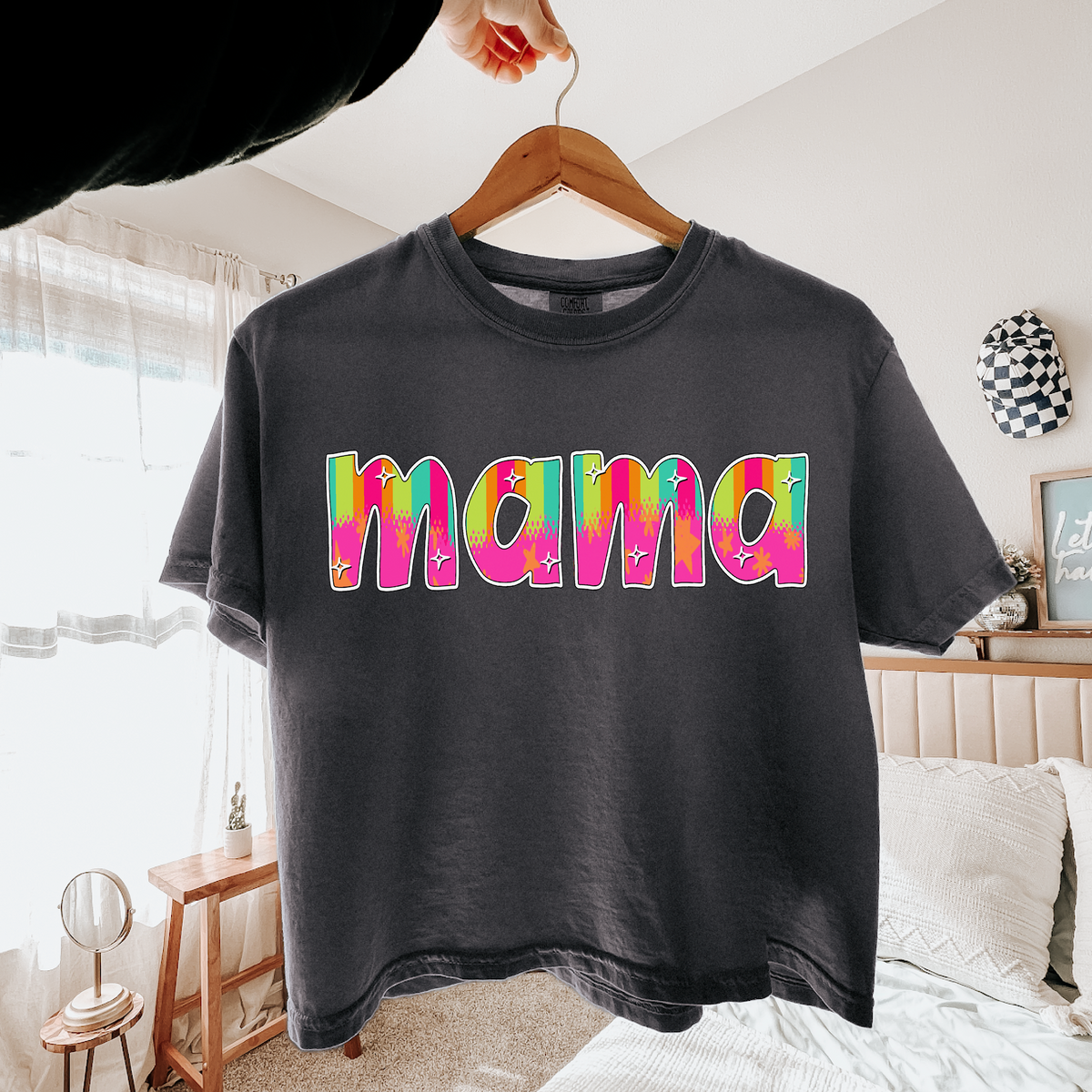 Mama tie dye  (two peas) DTF Transfer