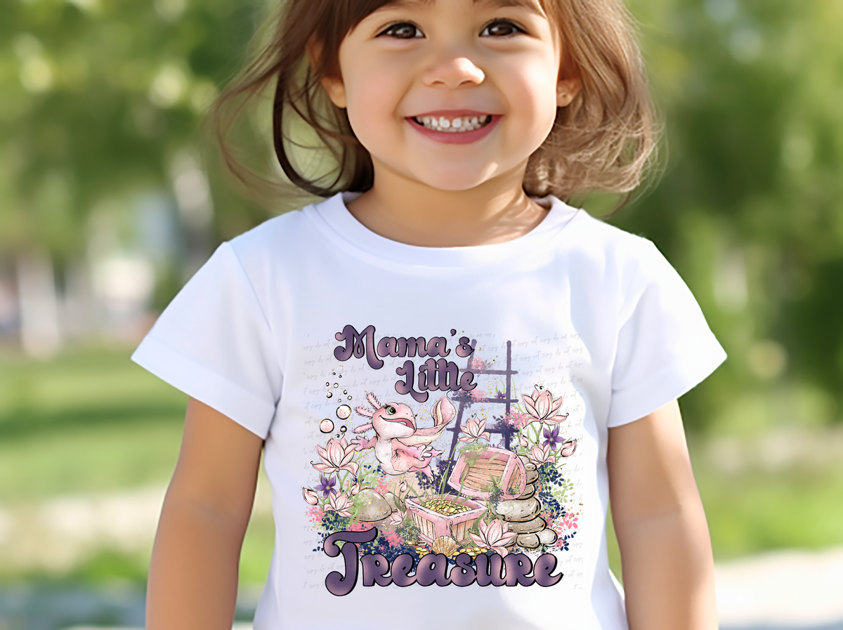 Mama's Little Treasure Floral 115930 DTF Transfer