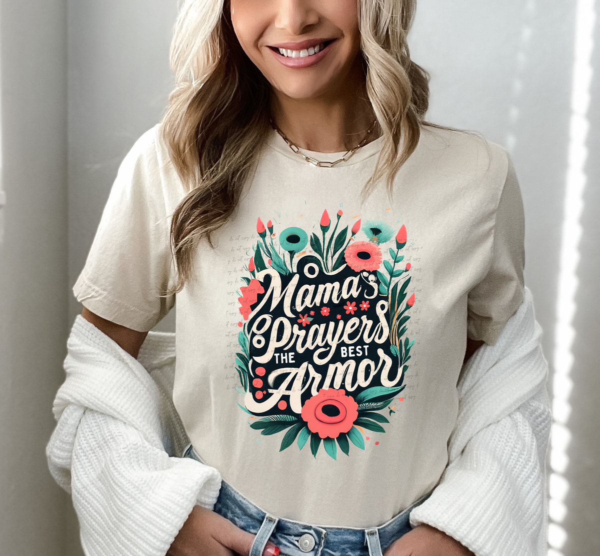 Mama's Prayers The Best Armor 76967 DTF Transfer