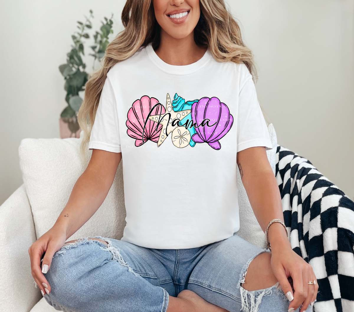 Mama Seashells (Linda) DTF transfer