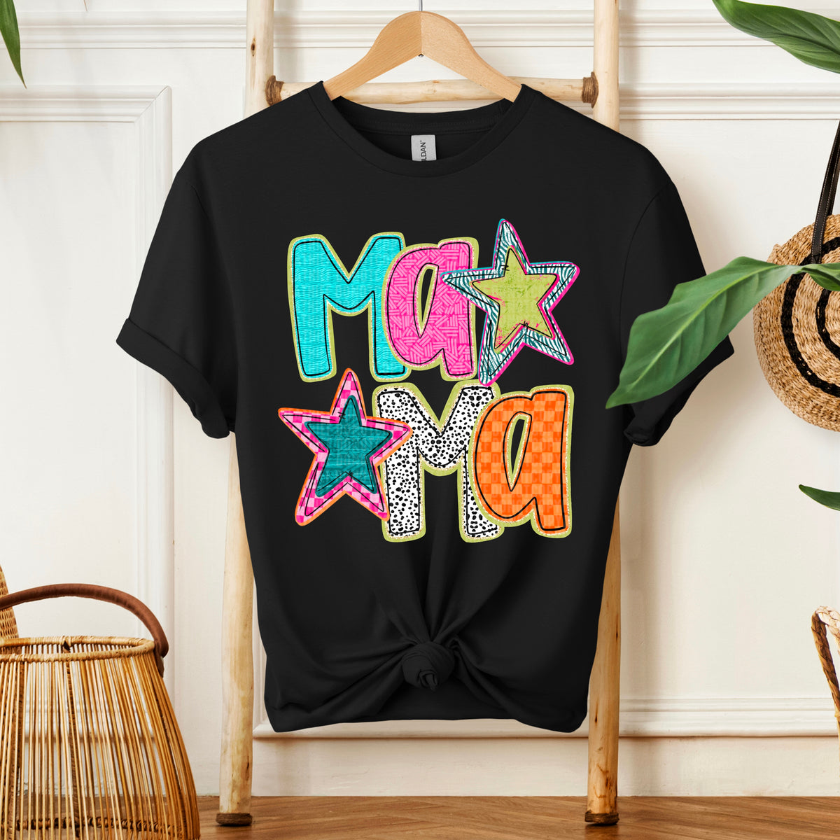 Mama starstruck DTF transfer