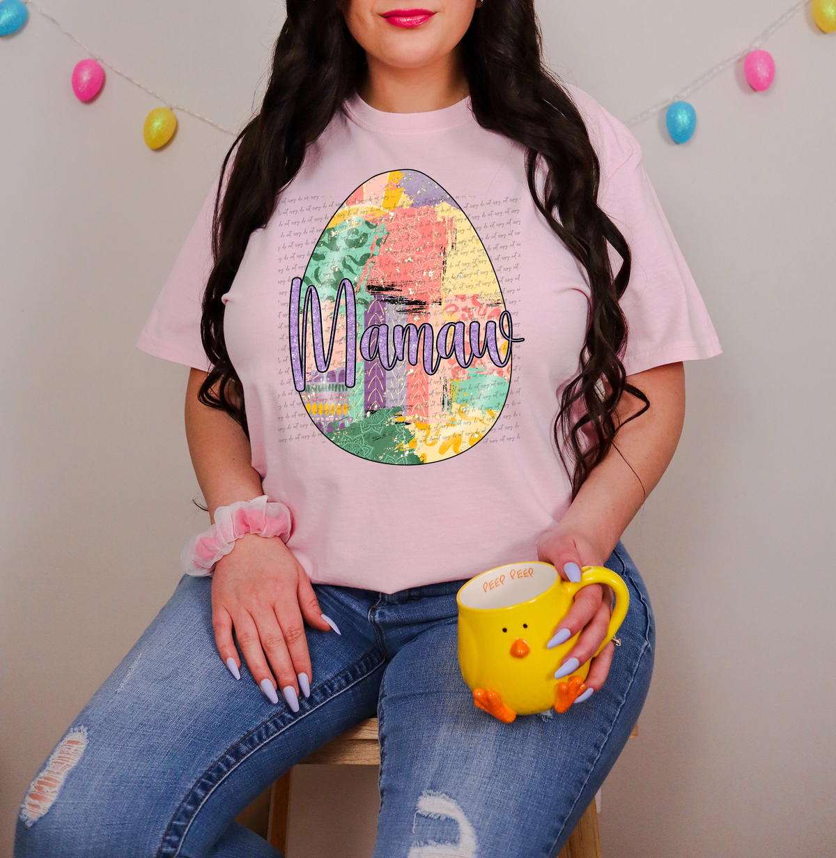Mamaw Easter Egg 89291 DTF Transfer