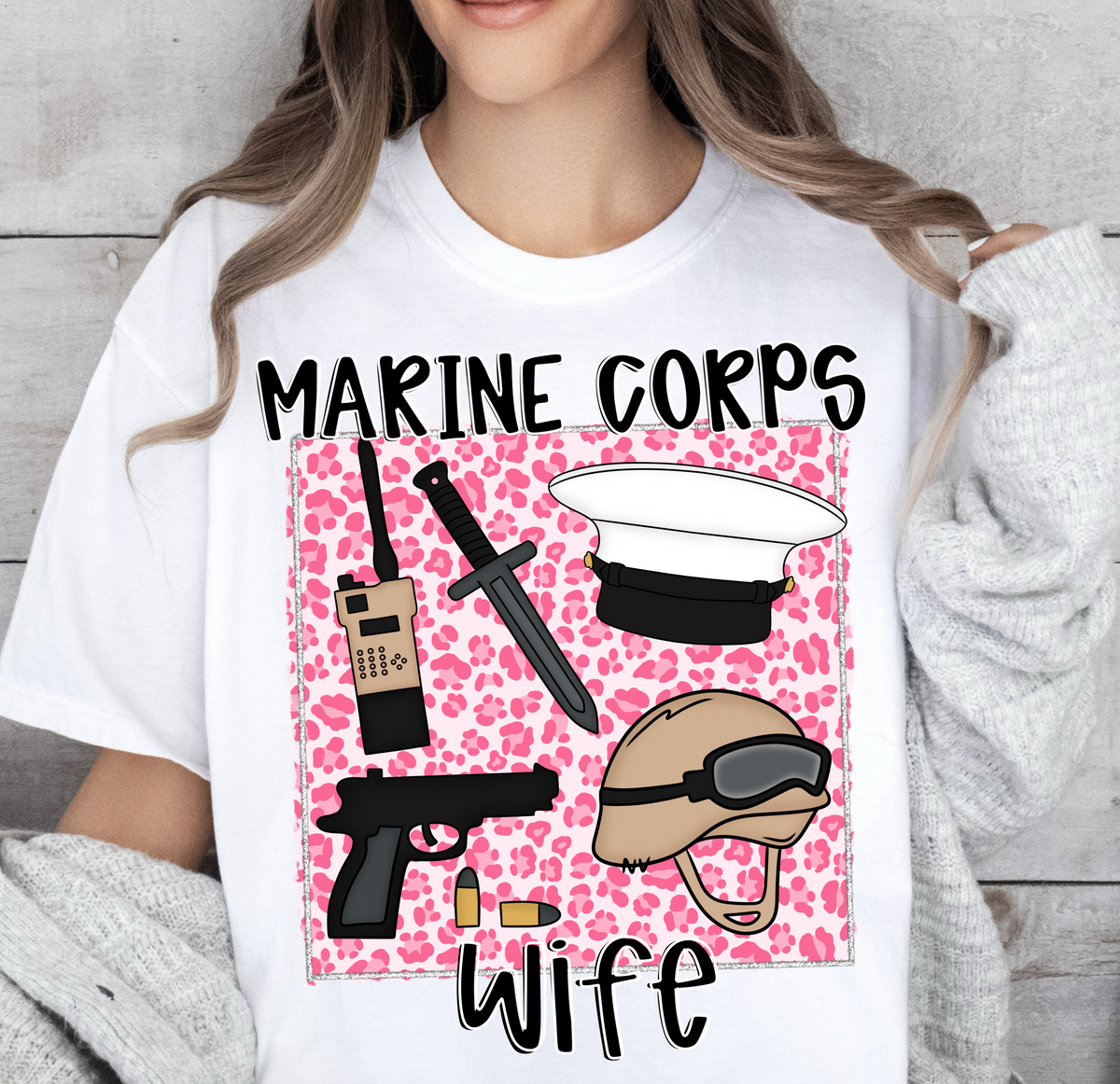 Marine Corps Wife (CMD) DTF transfer