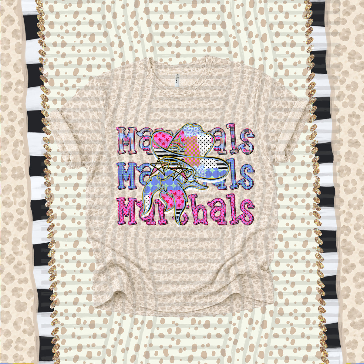 Marshals-Dolly Doodle Print (Caplinger) DTF Transfer