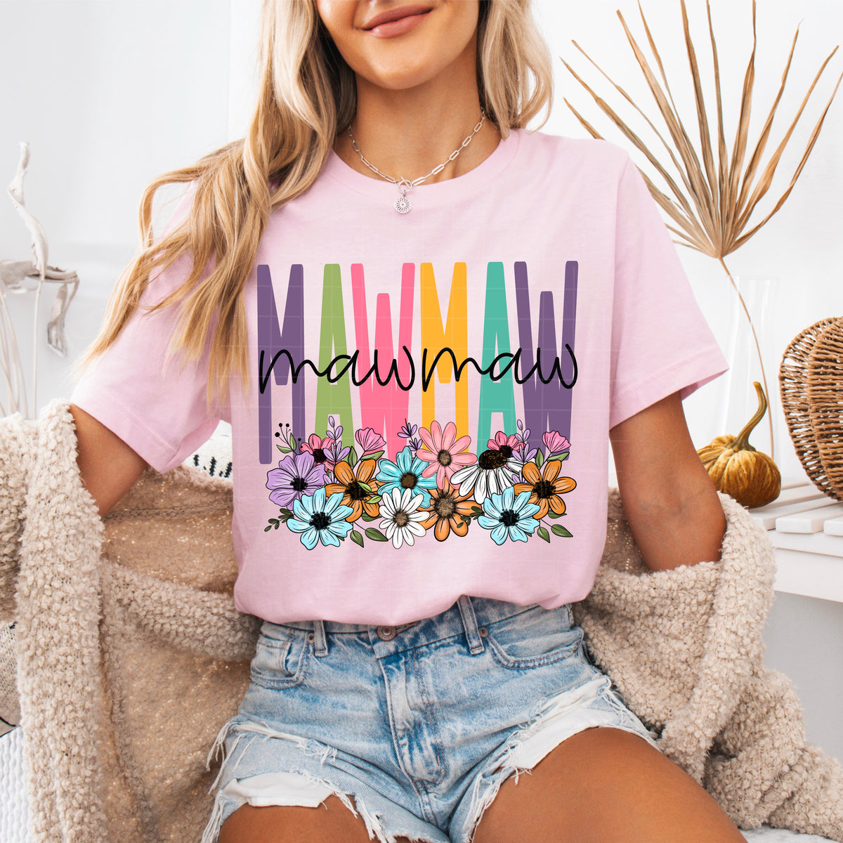 Mawmaw spring floral (SDD) DTF Transfer