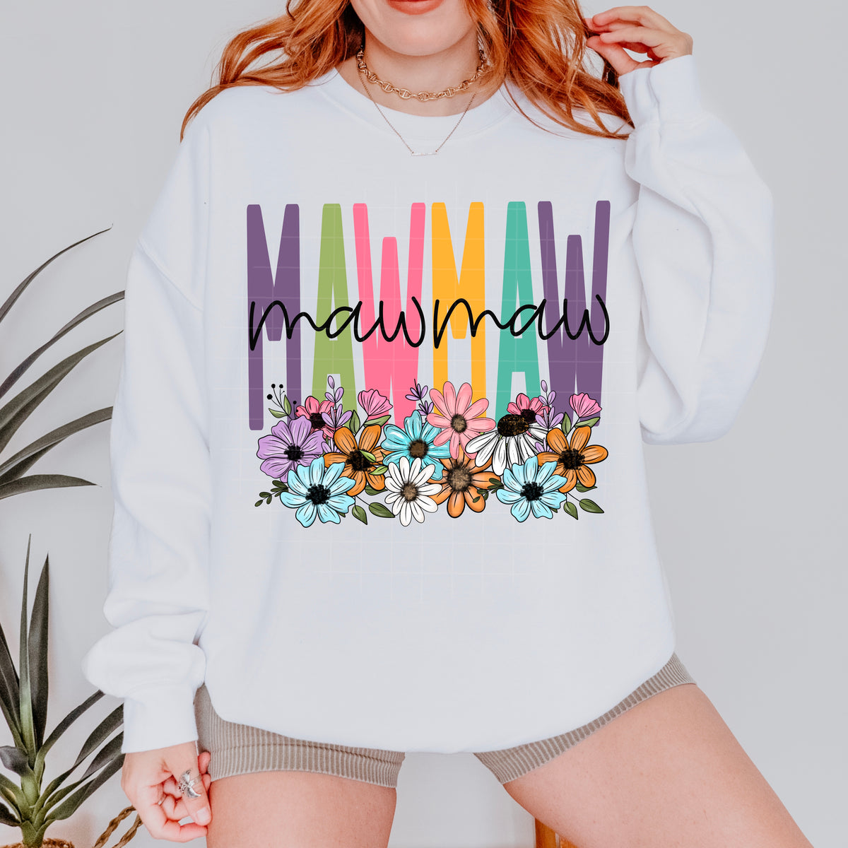 Mawmaw spring floral (SDD) DTF Transfer