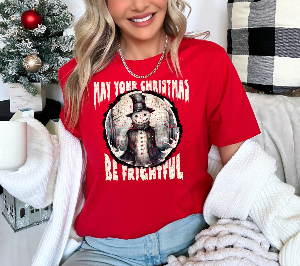 May Your Christmas Be Frightful 59470 DTF transfer