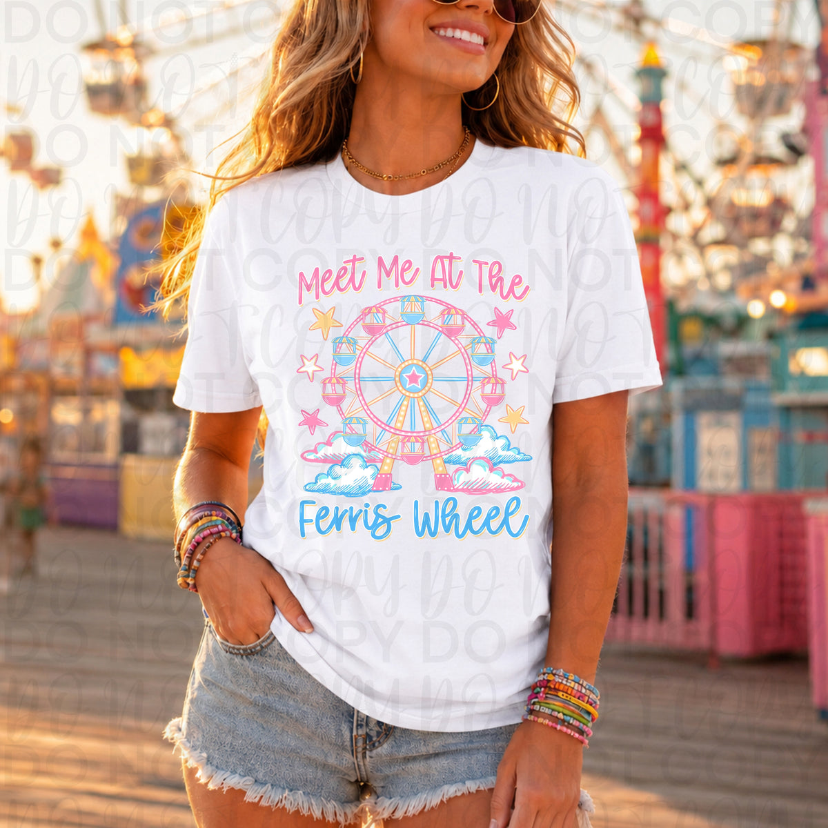 Meet me at the ferris wheel (UAC) DTF Transfer