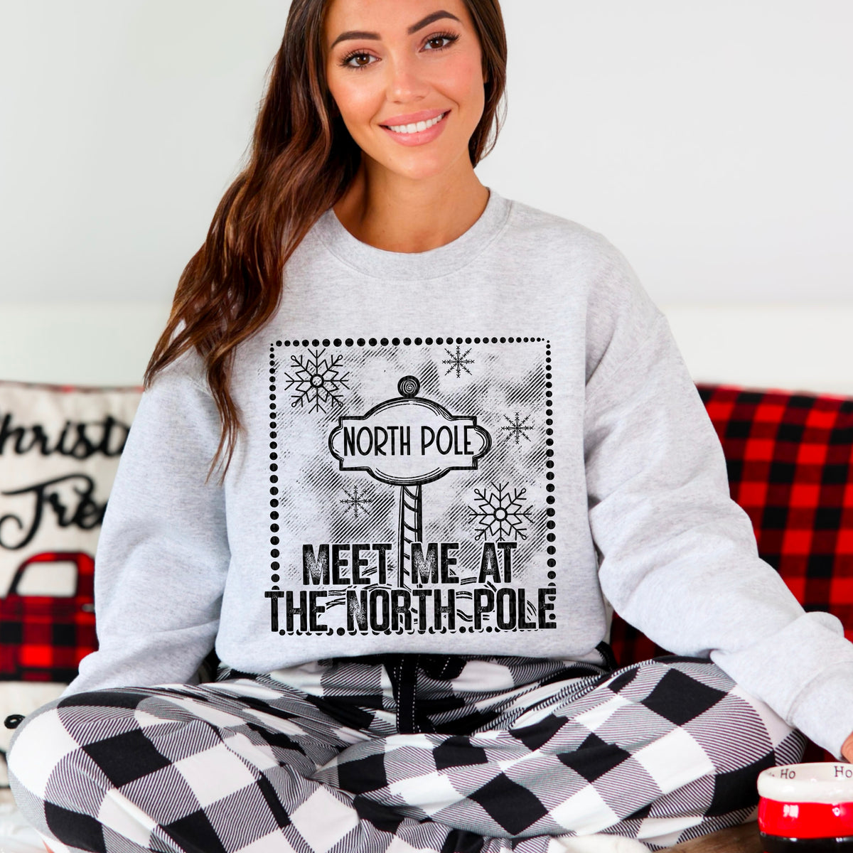 Meet Me At The North Pole 104165 DTF transfer