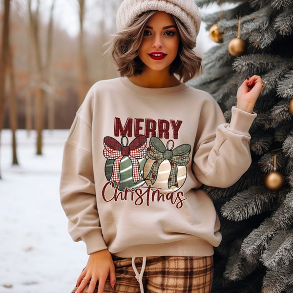 Merry Christmas Ornaments (SDD) DTF Transfer