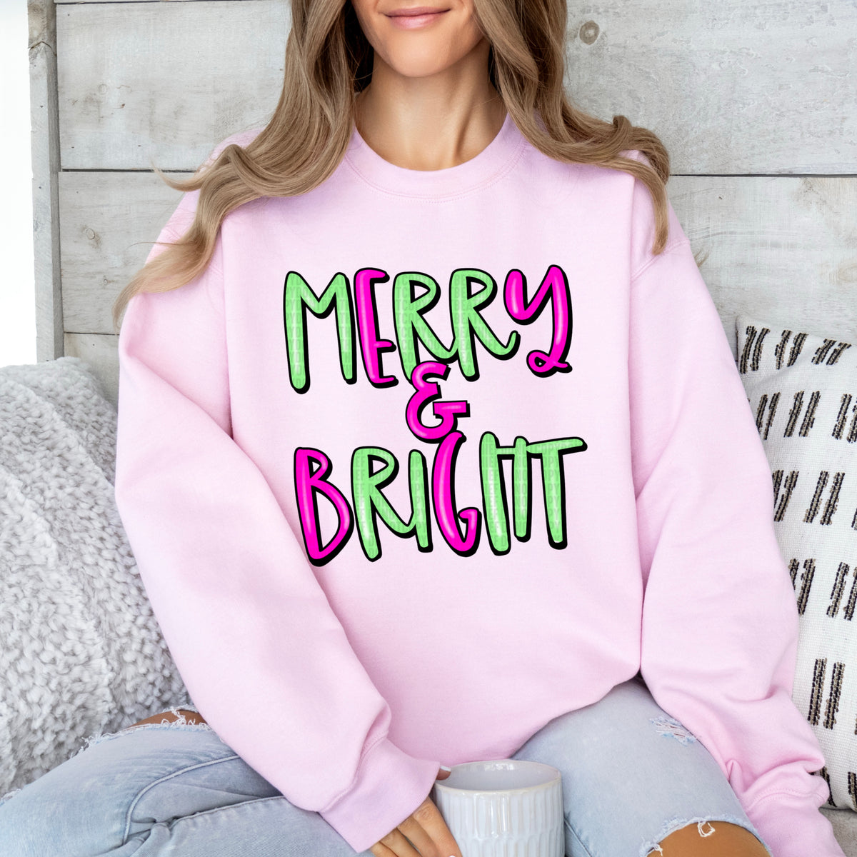 Merry And Bright 104167 DTF transfer