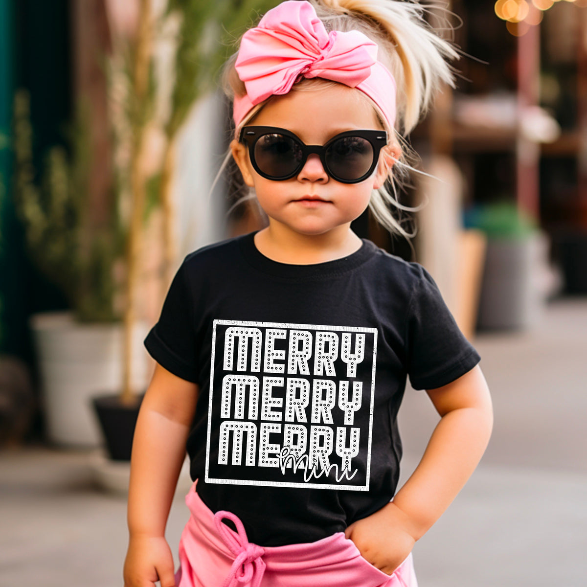 Merry Mini White 104172 DTF transfer