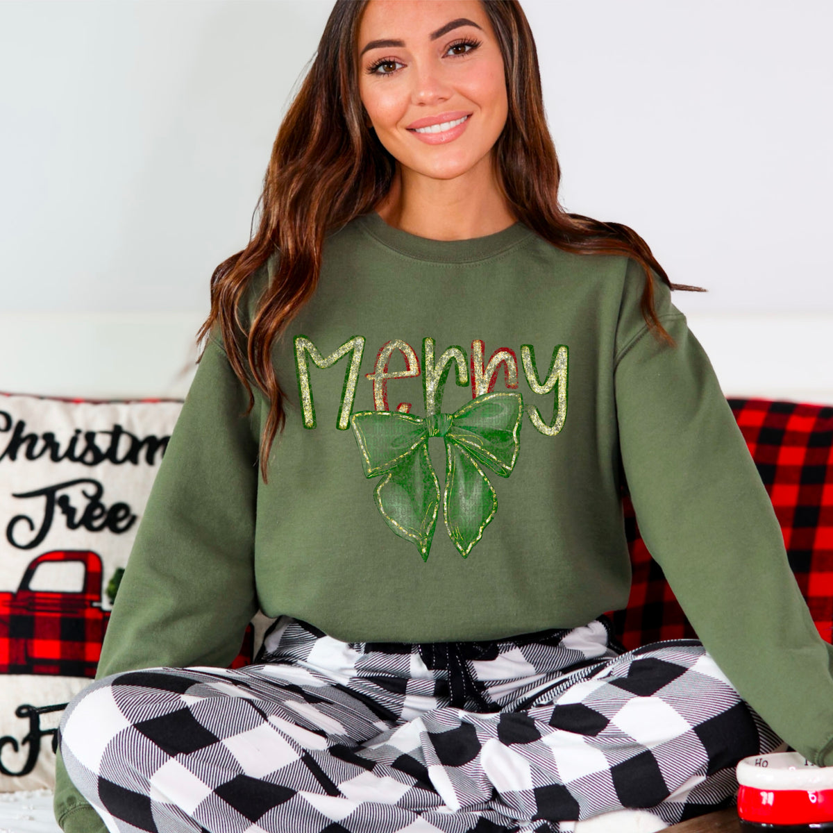 merry coquette DTF transfer