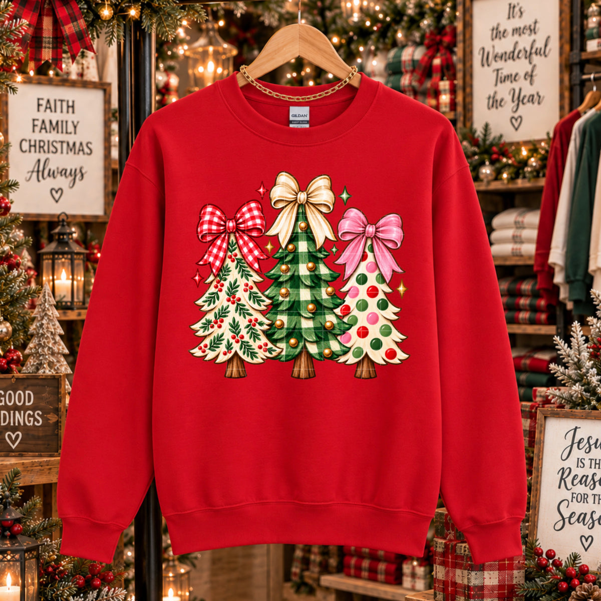 Merry little trees (SDD) DTF Transfer