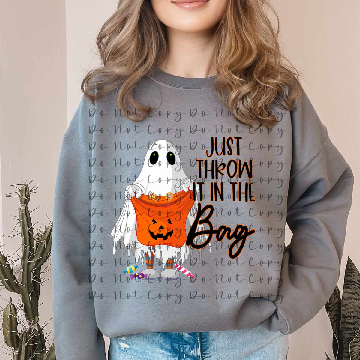 Just throw it in the bag ghost DTF transfer