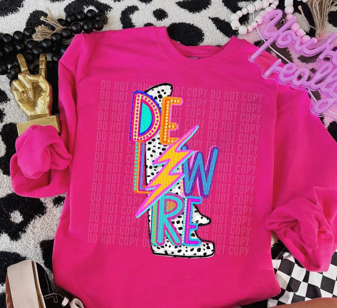 Delaware dalmatian background (CRAFTI) 44135 DTF transfer